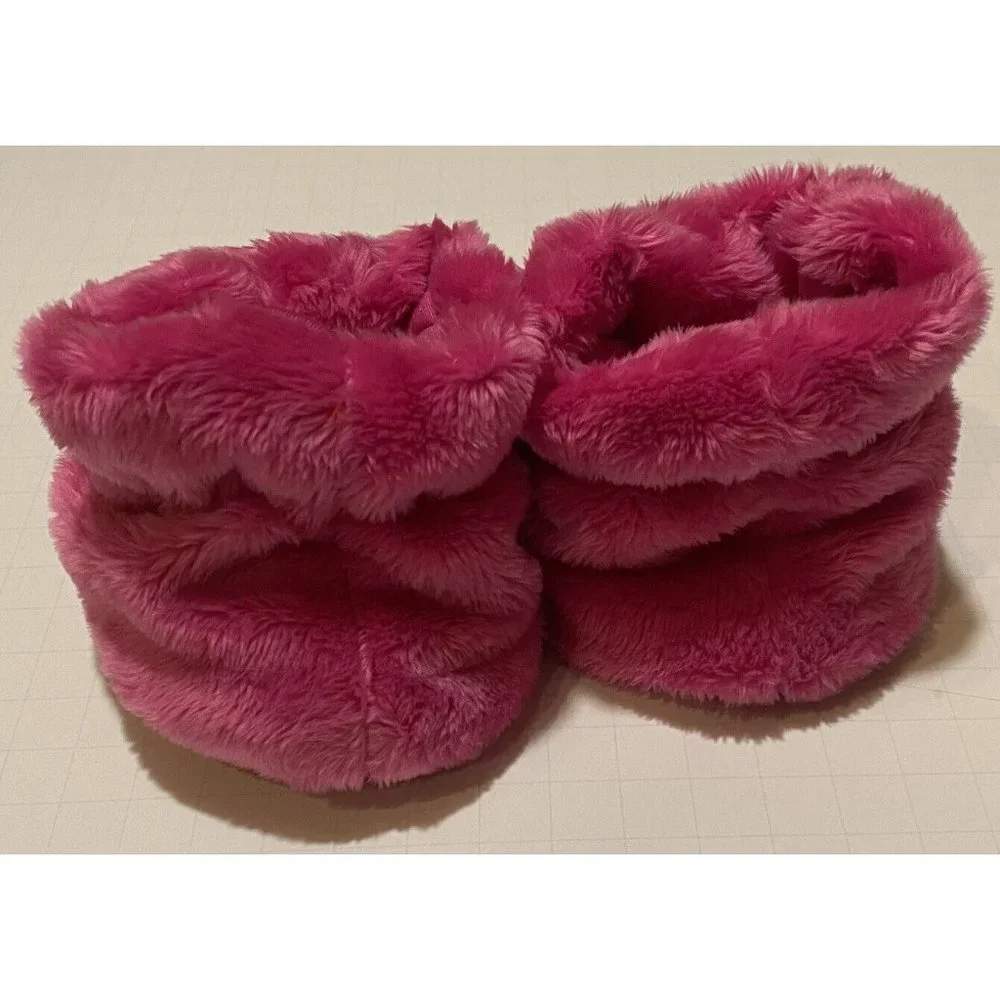 Nightmare Before Christmas Pink Sally Baby Booties Costume Shoes Plush NEW A39